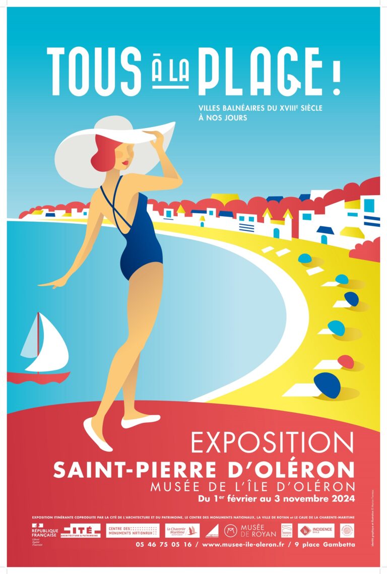 Lire la suite à propos de l’article Exposition : Tous à la plage, villes balnéaires du 18ème siècle à nos jours